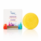 Solid Shampoo & Conditioner 2-in-1 – 80g I citron