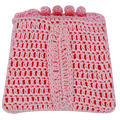 Χειροποίητο Σαπούνι μέσα σε crochet Τριαντάφυλλο 75g