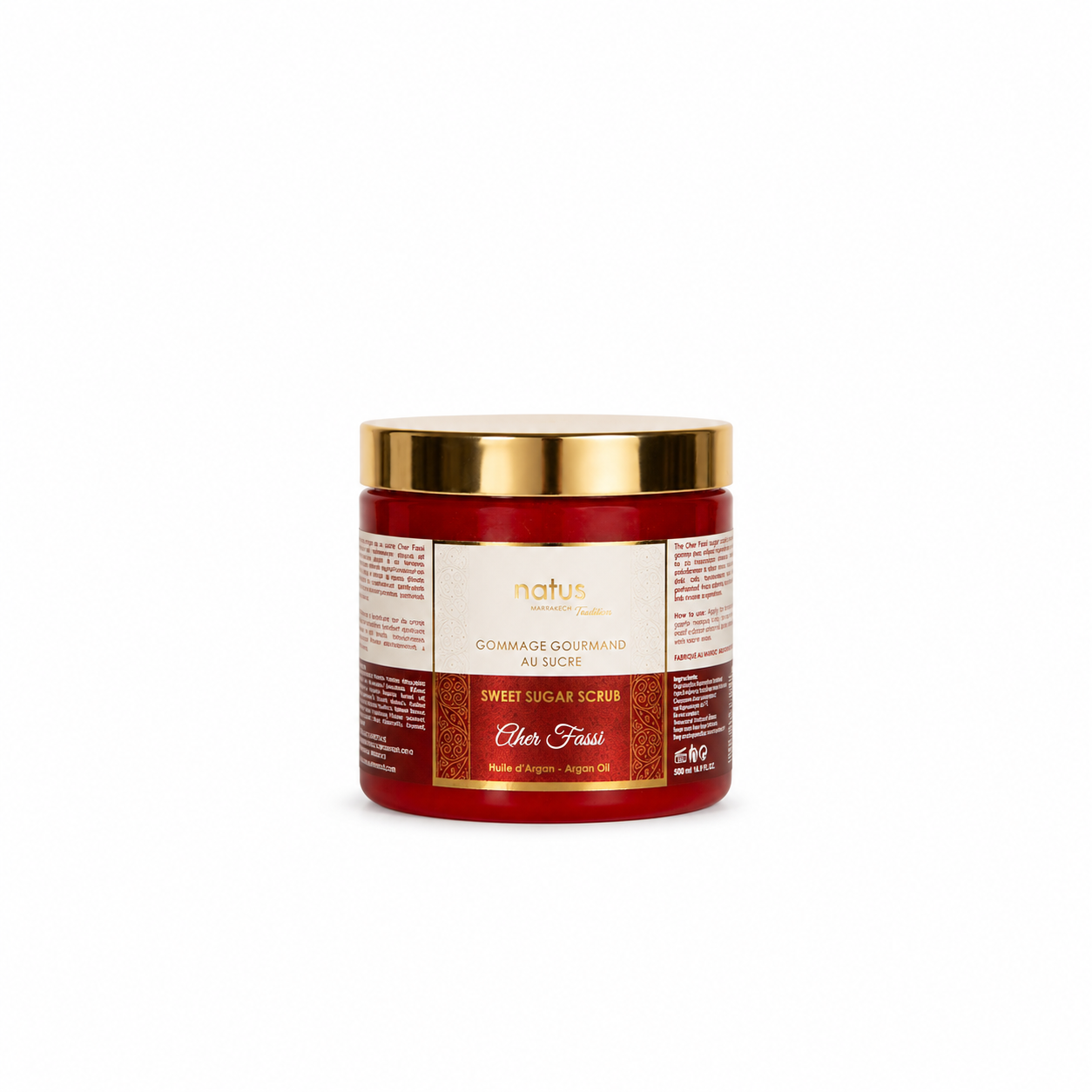 Scrub σώματος με ζάχαρη (500ml)