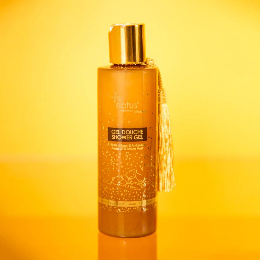Αφρόλουτρο με έλαιο αργκάν 200ml | Amber Musk