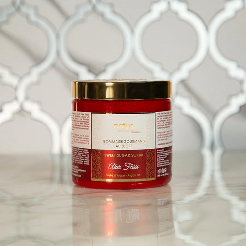 Scrub σώματος με ζάχαρη & Aker Fassi 500ml
