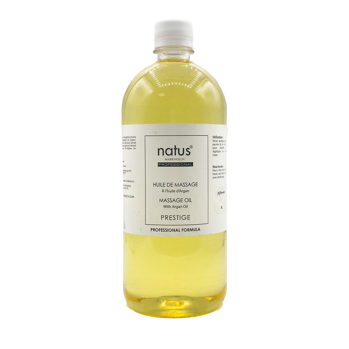 Λάδι Μασάζ με έλαιο αργκάν 500ml | Fruits du Maroc