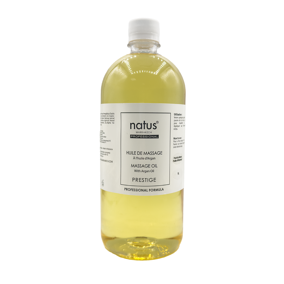 Λάδι Μασάζ με έλαιο αργκάν 500ml | Χωρίς άρωμα