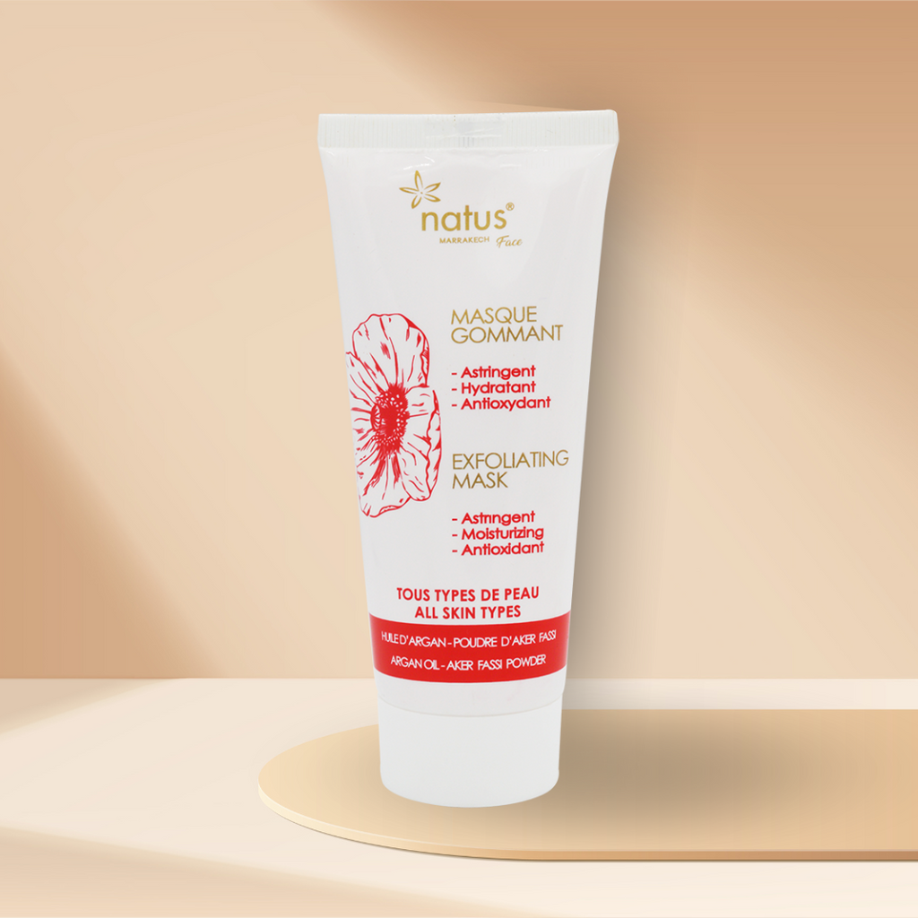 Exfoliating Facial Mask with Poppy Seeds and Argan Oil 100ml