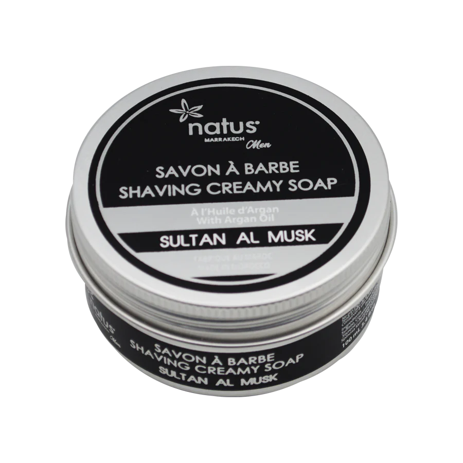 Σαπούνι Ξυρίσματος με Έλαιο Αργκάν | Sultan al Musk 100ml