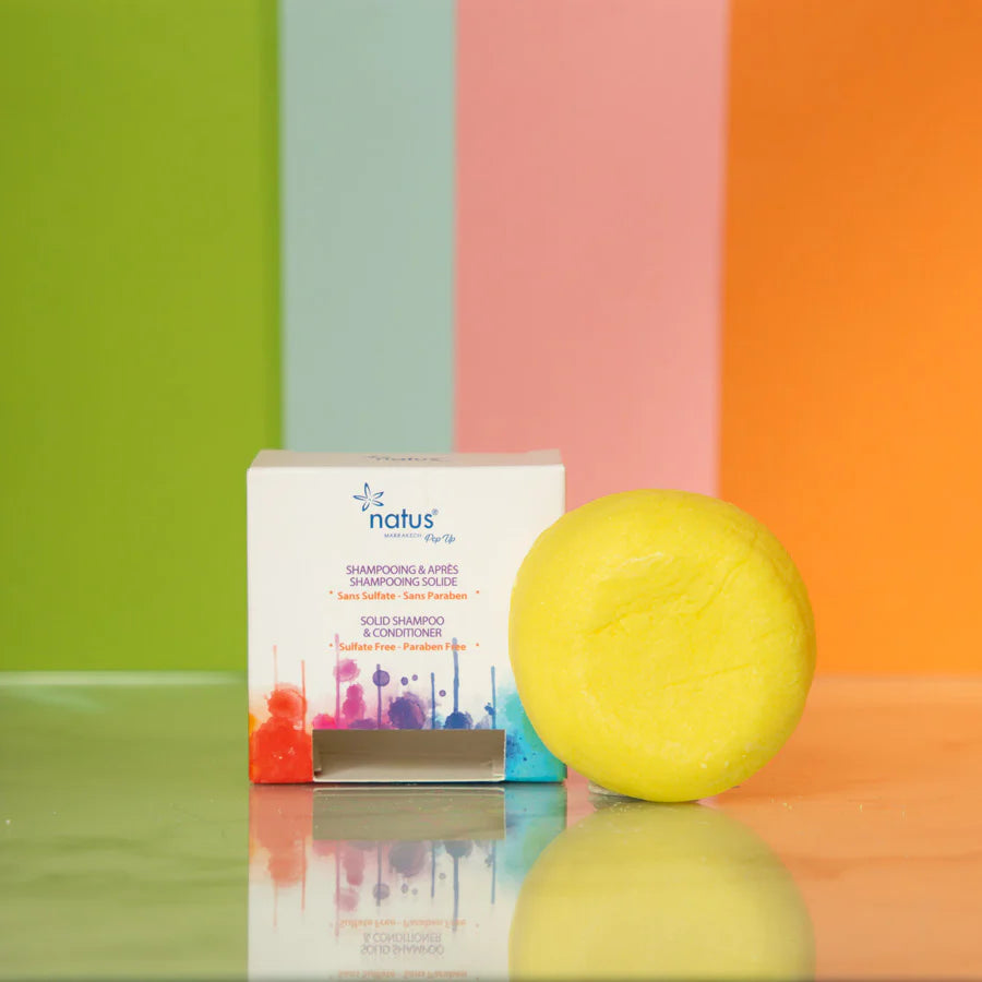 Στερεό Σαμπουάν & Conditioner 2 σε 1 – 80g I citron
